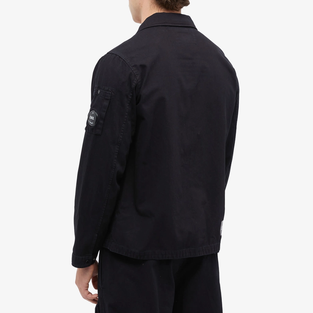 CP Company END. x  Men's ‘Adapt’ Blu Overshirt Black/Navy